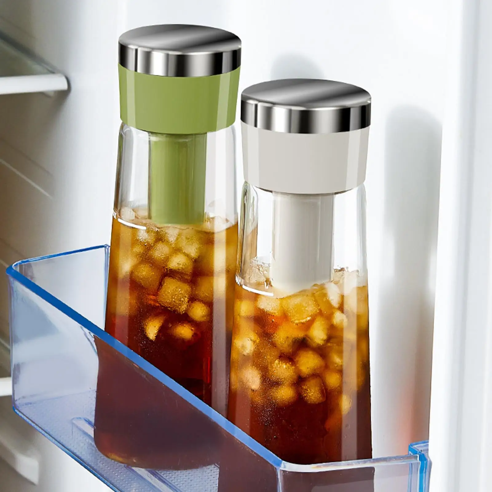 750ml Cold Brew Coffee Pitcher Cold Brew Container Portable Water Pot Iced Coffee Pitcher for Family Daily Use Picnic Camping
750ml Cold Brew Coffee Pitcher Cold Brew Container Portable Water Pot Iced Coffee Pitcher for Family Daily Use Picnic Camping
