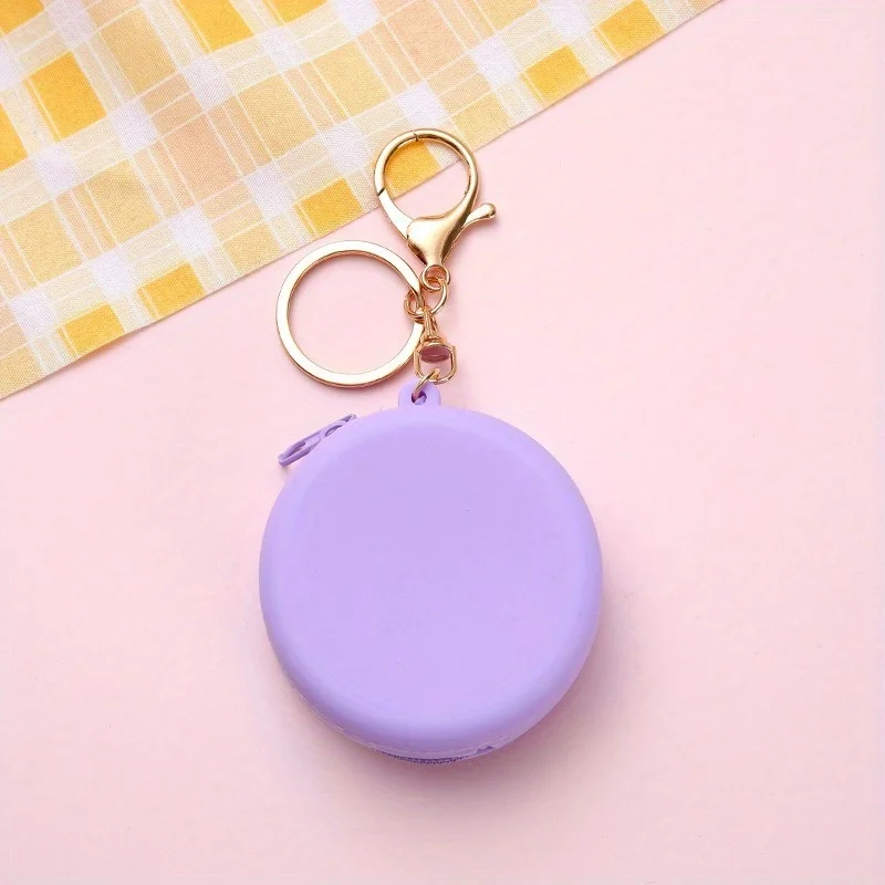 Round Silicone Change Purse, Portable Jewelry Purse, Cute Coin Purse, Lady Purse Key Purse
Round Silicone Change Purse, Portable Jewelry Purse, Cute Coin Purse, Lady Purse Key Purse
