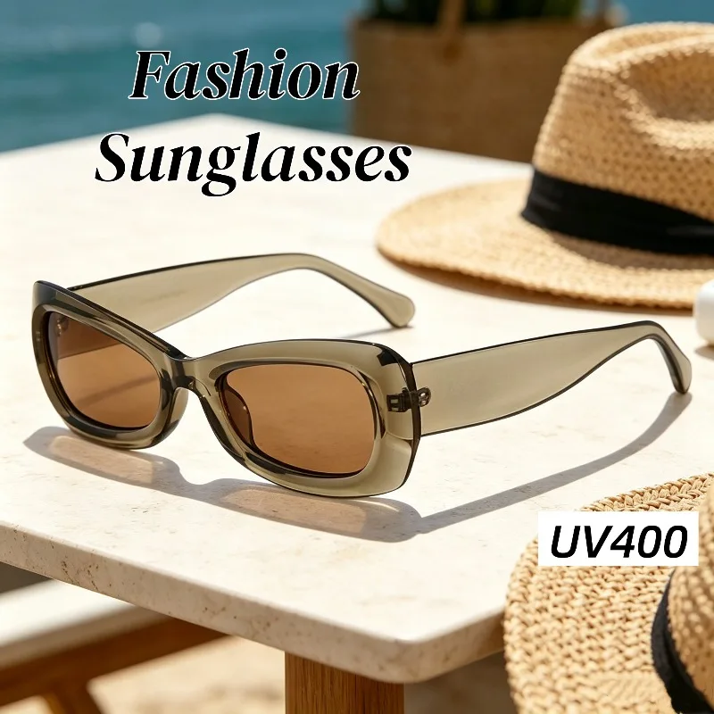 New Fashion Retro Personalized Cat Eye UV400 Sunglasses HD Ultra Light UV Resistant Eyeglasses Outdoor Sunscreen Women's Eyewear
New Fashion Retro Personalized Cat Eye UV400 Sunglasses HD Ultra Light UV Resistant Eyeglasses Outdoor Sunscreen Women's Eyewear