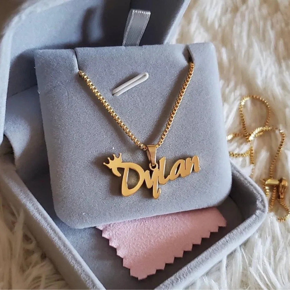 Woman Man Custom Name Necklace Jewelry Stainless Steel Initial Letters Name Personalized Necklaces and Pendants Cuban Link Chain
Woman Man Custom Name Necklace Jewelry Stainless Steel Initial Letters Name Personalized Necklaces and Pendants Cuban Link Chain