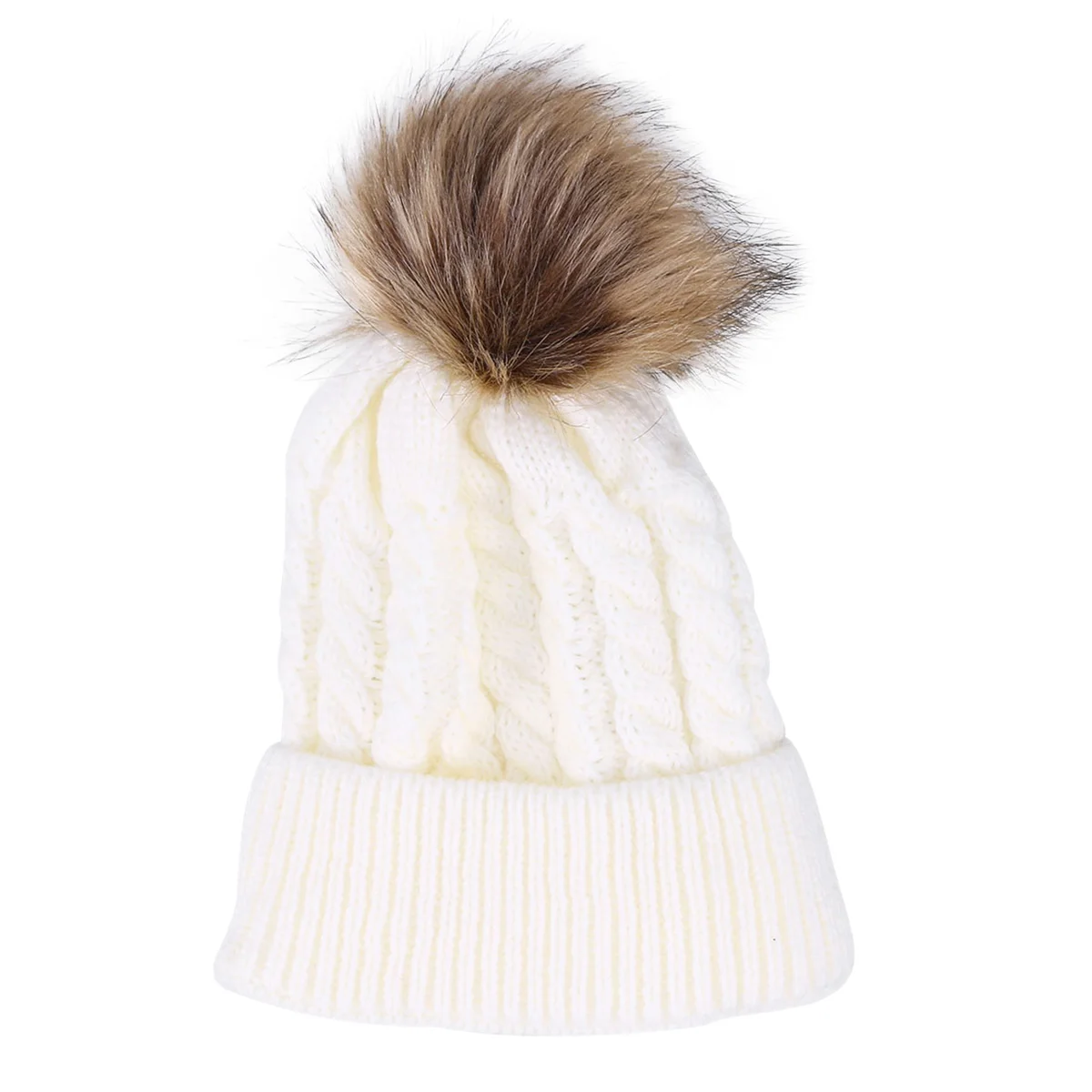 Knit Wool for Kids White Beanie Hats Infant Warm Soft Knit Hat Beanie Hats Comfortable Cold Weather Riding Hat
Knit Wool for Kids White Beanie Hats Infant Warm Soft Knit Hat Beanie Hats Comfortable Cold Weather Riding Hat