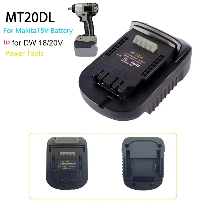 Battery Adapter For Makita 18V Li-ion Battery to for Dewalt 18V 20V Cordless Power Tools For Makita Bl1830 Bl1860 Bl1815
Battery Adapter For Makita 18V Li-ion Battery to for Dewalt 18V 20V Cordless Power Tools For Makita Bl1830 Bl1860 Bl1815
