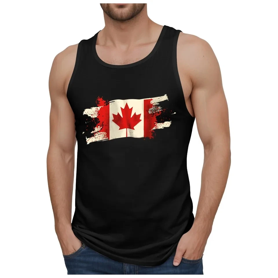 Men's Summer Printed Tank Tops Man Sleeveless T Shirt Canada Flag National Day Top Male Workout Bodybuilding Top Vest Streetwear
Men's Summer Printed Tank Tops Man Sleeveless T Shirt Canada Flag National Day Top Male Workout Bodybuilding Top Vest Streetwear