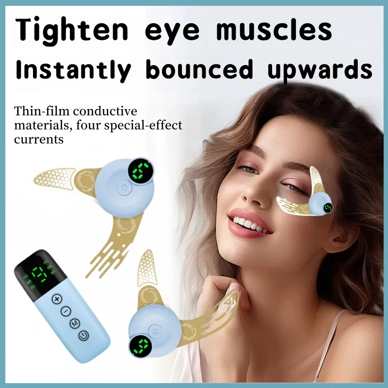 EMS Eye Face Massager Microcurrent Beauty Device Facial Lifting Patch for Dark Circles Swelling Fine Lines Anti-Wrinkle Care
EMS Eye Face Massager Microcurrent Beauty Device Facial Lifting Patch for Dark Circles Swelling Fine Lines Anti-Wrinkle Care