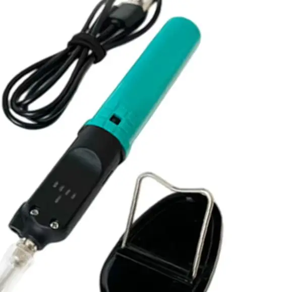 Green 12W Wireless Soldering Iron USB Rechargeable Cordless Electric Welding Tool With Touch Switch LED Light For Home Repair DI
Green 12W Wireless Soldering Iron USB Rechargeable Cordless Electric Welding Tool With Touch Switch LED Light For Home Repair DI