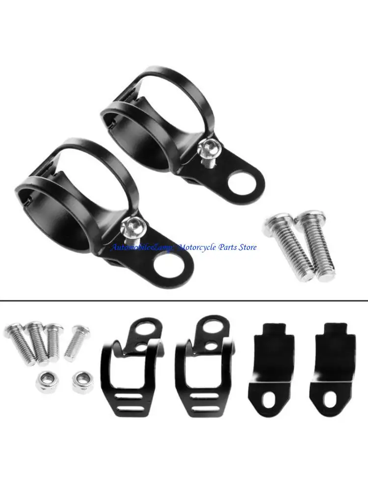 H7BD 2Pcs Black Fork Ear Clamp Motorcycle Turn Light Mount Brackets Holder New
H7BD 2Pcs Black Fork Ear Clamp Motorcycle Turn Light Mount Brackets Holder New