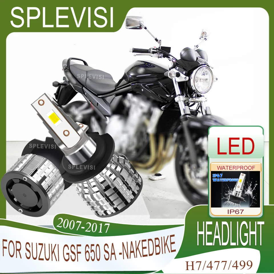 60000 Hour Lifespan Improved Nighttime Visibility Easy-Install motorcycle Headlight For Suzuki GSF 650 SA -Nakedbike 2007-2017
60000 Hour Lifespan Improved Nighttime Visibility Easy-Install motorcycle Headlight For Suzuki GSF 650 SA -Nakedbike 2007-2017