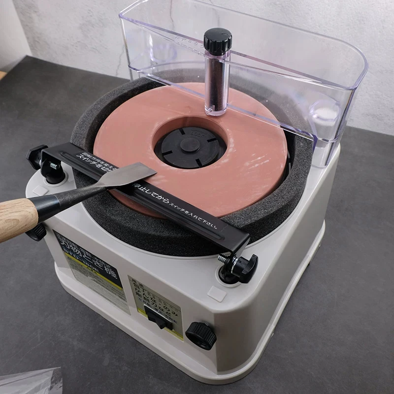 STD-180E Electric Water-Cooled Knife Sharpener for Sharpening Kitchen Knives and Chisels, 1000-Grit Grinding Wheel
STD-180E Electric Water-Cooled Knife Sharpener for Sharpening Kitchen Knives and Chisels, 1000-Grit Grinding Wheel