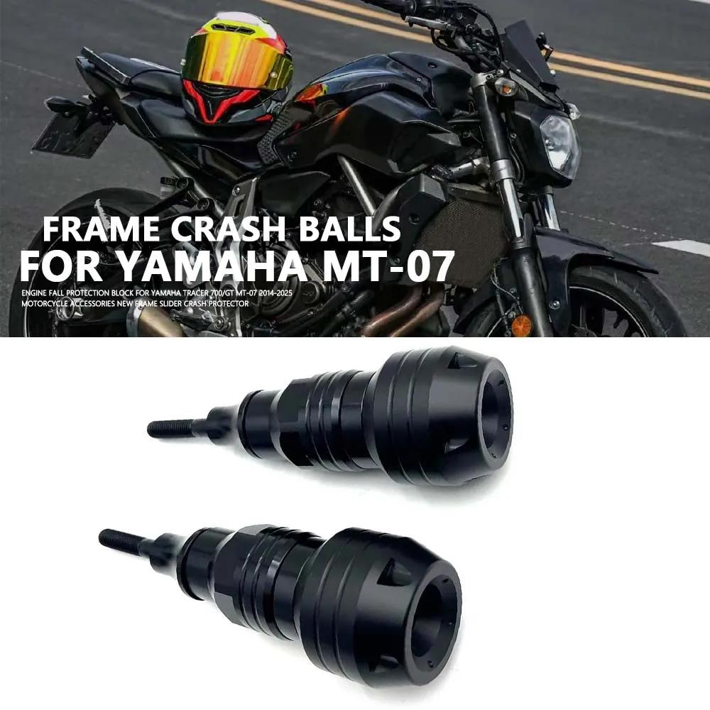 Motorcycle For Yamaha Tracer 700/GT MT07 FZ07 Anti-drop Ball Modification-Engine Crash Protection Aluminum Crash Balls 2014-2025
Motorcycle For Yamaha Tracer 700/GT MT07 FZ07 Anti-drop Ball Modification-Engine Crash Protection Aluminum Crash Balls 2014-2025