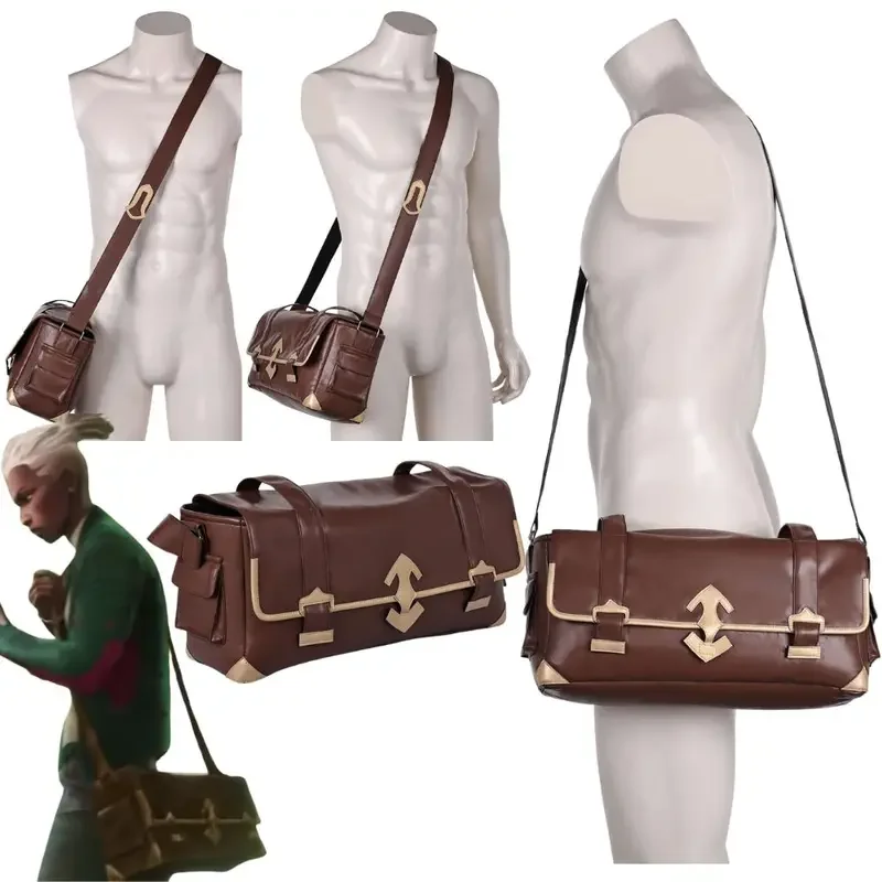 Arcane Ekko Crossbody Bag Cosplay Backpack Shoulder Bag LOL Disguise Unisex Leather Messenger Bags Halloween Costume Accessor*.1
Arcane Ekko Crossbody Bag Cosplay Backpack Shoulder Bag LOL Disguise Unisex Leather Messenger Bags Halloween Costume Accessor*.1