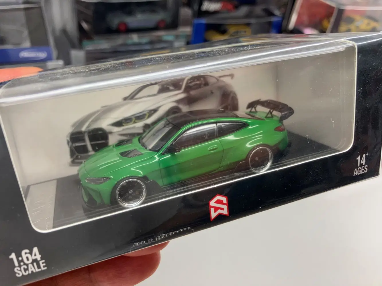 FH 1:64 M4 GT Sports Model Green Diecast Metal Car model car Limited Alloy
FH 1:64 M4 GT Sports Model Green Diecast Metal Car model car Limited Alloy