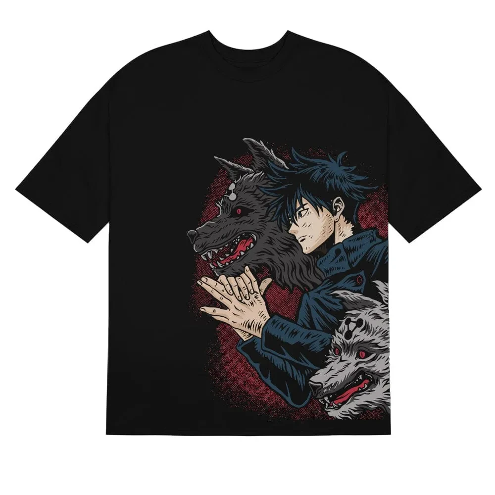 Летняя футболка Jujutsu Kaisen Megumi Harajuku, винтажная уличная одежда, мужская спортивная хлопковая свободная женская футболка большого размера с коротким рукавом унисекс
Летняя футболка Jujutsu Kaisen Megumi Harajuku, винтажная уличная одежда, мужская спортивная хлопковая свободная женская футболка большого размера с коротким рукавом унисекс