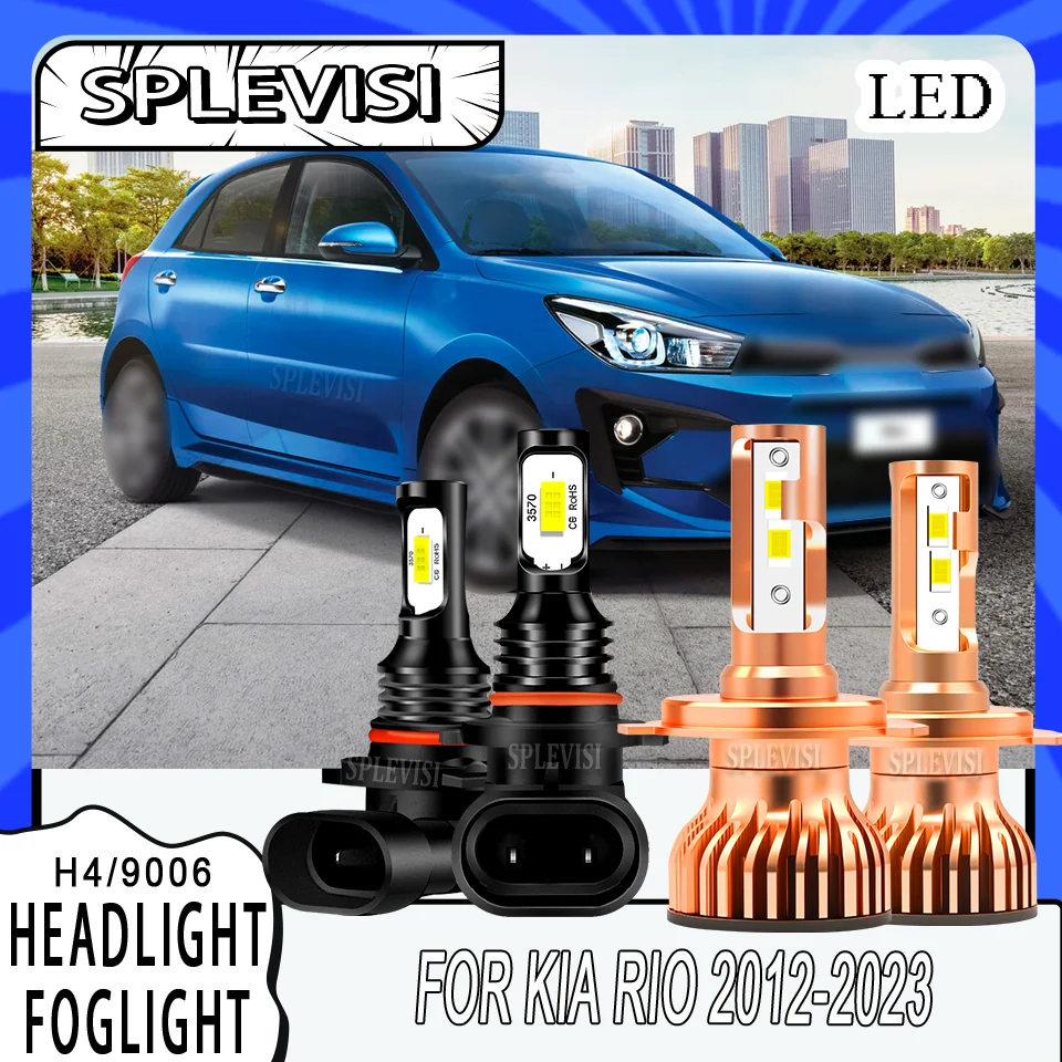 Enhanced Night Visibility Wide Beam H4 9006 LED HEADLIGHT FOGLIGHT FOR Kia Rio 2012 2013 2014 2015 2016 2017 2018 2019-2023
Enhanced Night Visibility Wide Beam H4 9006 LED HEADLIGHT FOGLIGHT FOR Kia Rio 2012 2013 2014 2015 2016 2017 2018 2019-2023