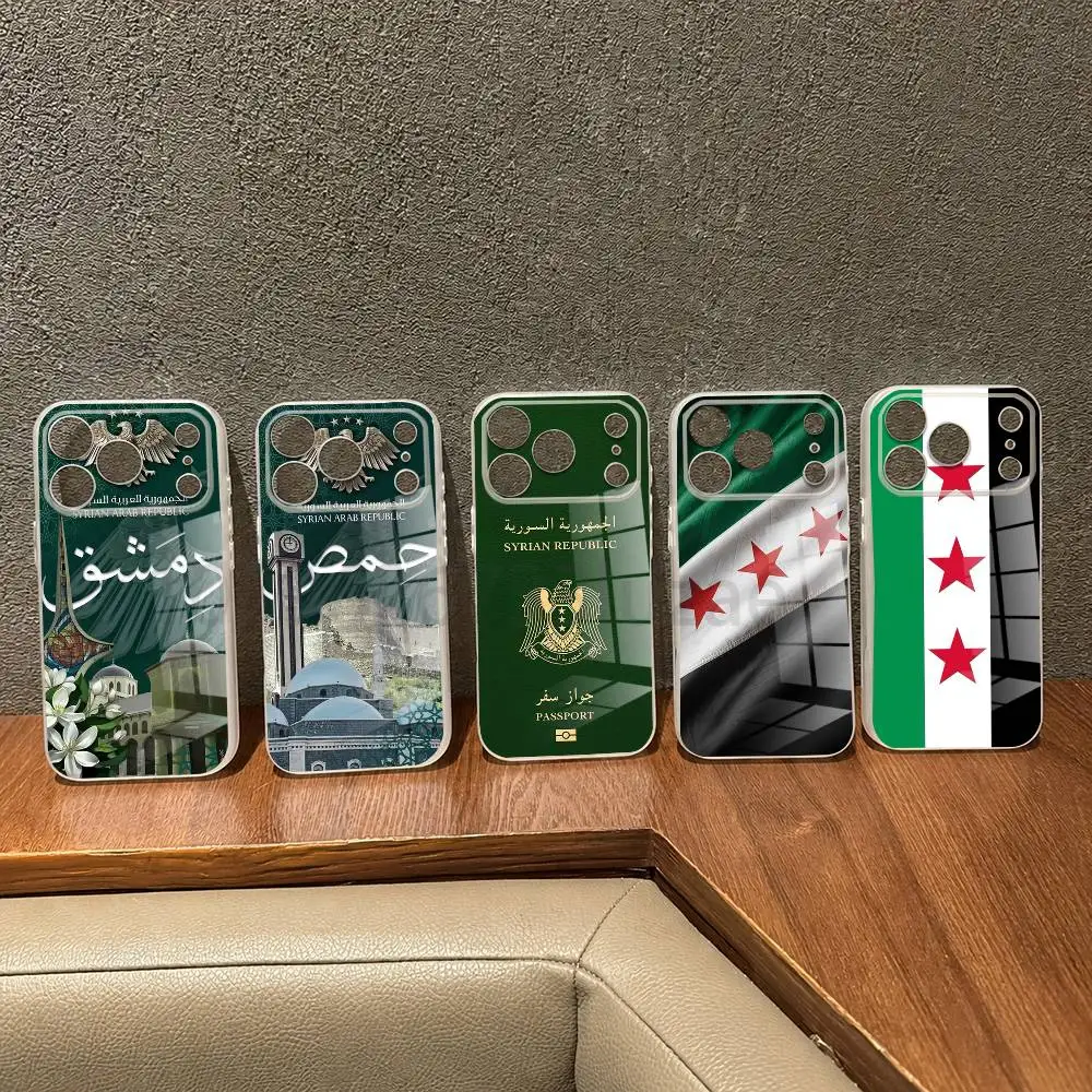 S-SYRIA-Flag- For Magsafe Wireless Charging Case for iPhone 17 16 14 15 Plus 13 12 Pro Max Air 11 TPU Soft Cover
S-SYRIA-Flag- For Magsafe Wireless Charging Case for iPhone 17 16 14 15 Plus 13 12 Pro Max Air 11 TPU Soft Cover
