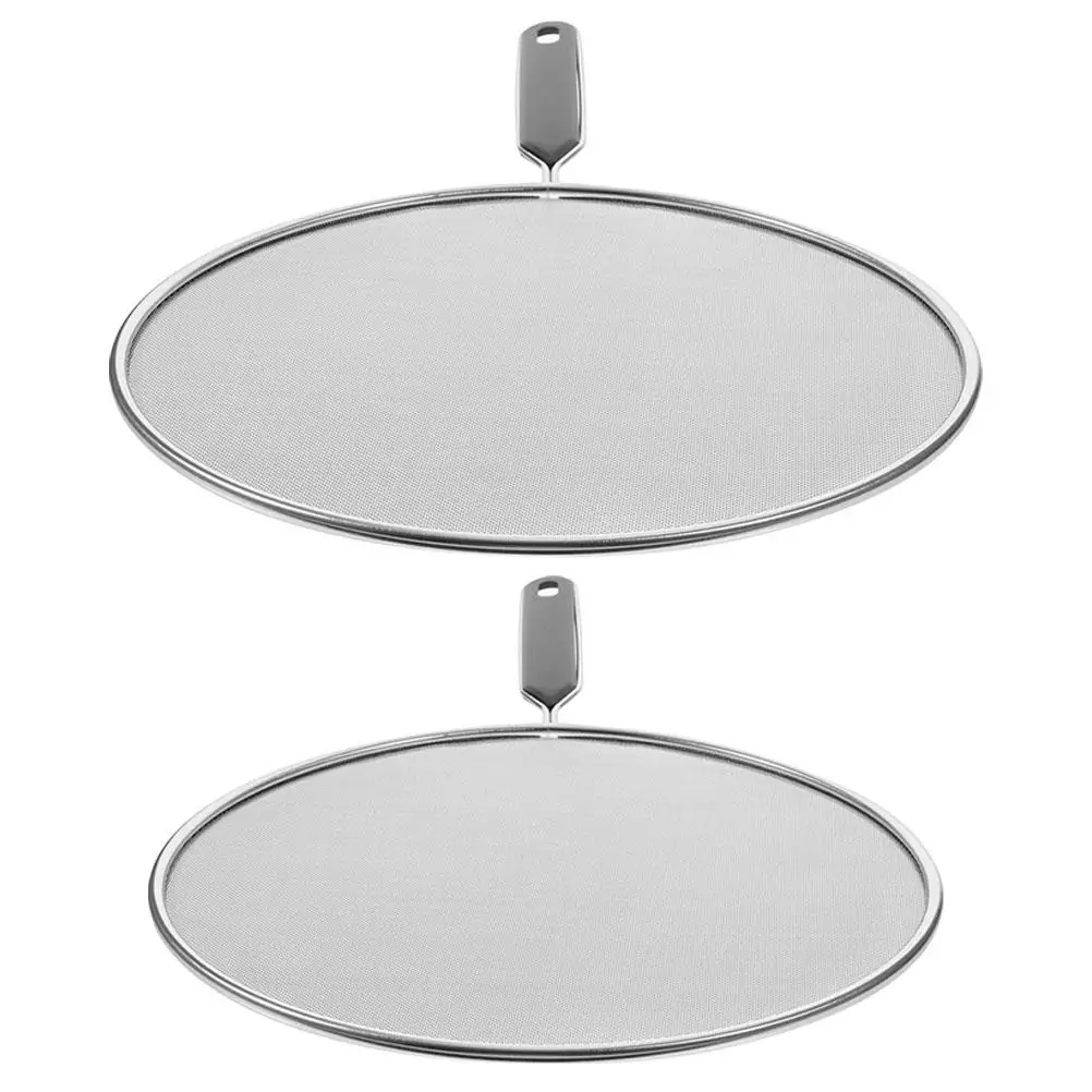 Stainless Steel Splatter Guard Mesh Cover for Frying Pan Anti Oil Splashing Cooking Tool Pot Lid Dense Mesh Water Filtration
Stainless Steel Splatter Guard Mesh Cover for Frying Pan Anti Oil Splashing Cooking Tool Pot Lid Dense Mesh Water Filtration