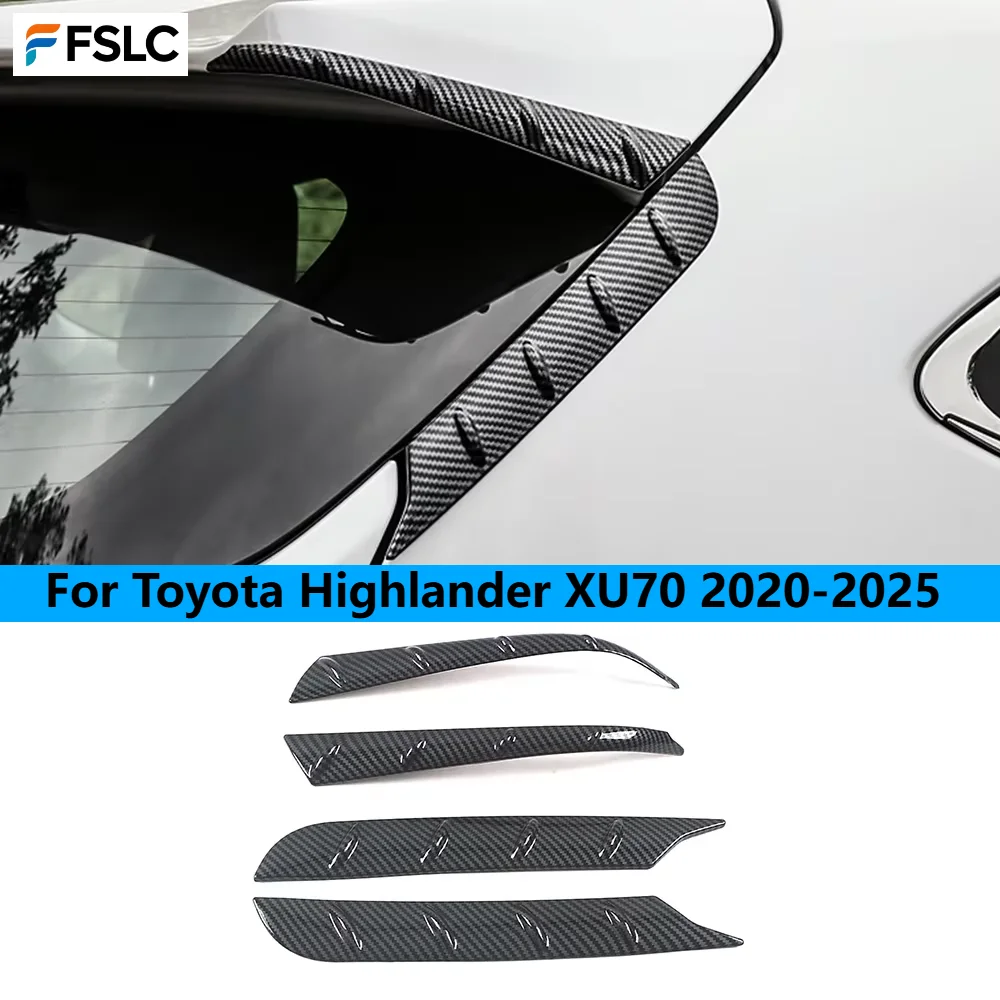 ⭐Genuine⭐ For Toyota Highlander XU70 2020-2025 Rear Window Spoiler Side Wing Triangle Cover Trim Molding Garnish Accessories
⭐Genuine⭐ For Toyota Highlander XU70 2020-2025 Rear Window Spoiler Side Wing Triangle Cover Trim Molding Garnish Accessories