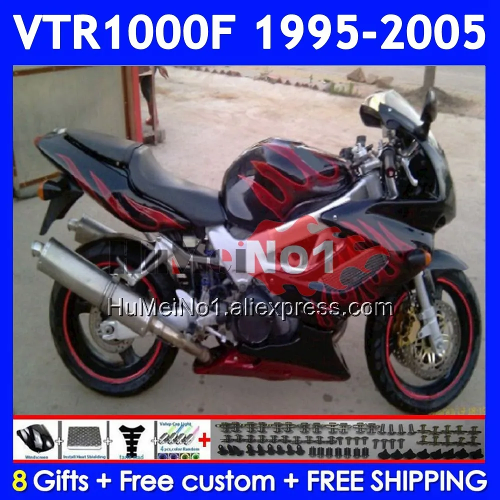 SuperHawk For HONDA VTR1000F Red flames VTR1000 67No.43 VTR 1000 F 1000F 1995 1996 1997 1998 1999 2000 01 02 03 04 05 Fairing
SuperHawk For HONDA VTR1000F Red flames VTR1000 67No.43 VTR 1000 F 1000F 1995 1996 1997 1998 1999 2000 01 02 03 04 05 Fairing