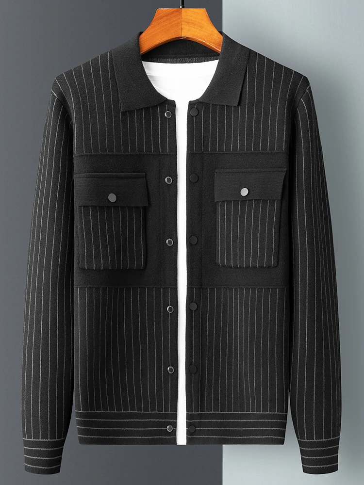 Top Grade New Autum Winter Brand Fashion Knitted Men Cardigan Sweater Knitwear Korean Casual Coats Jacket Mens Clothing B204
Top Grade New Autum Winter Brand Fashion Knitted Men Cardigan Sweater Knitwear Korean Casual Coats Jacket Mens Clothing B204