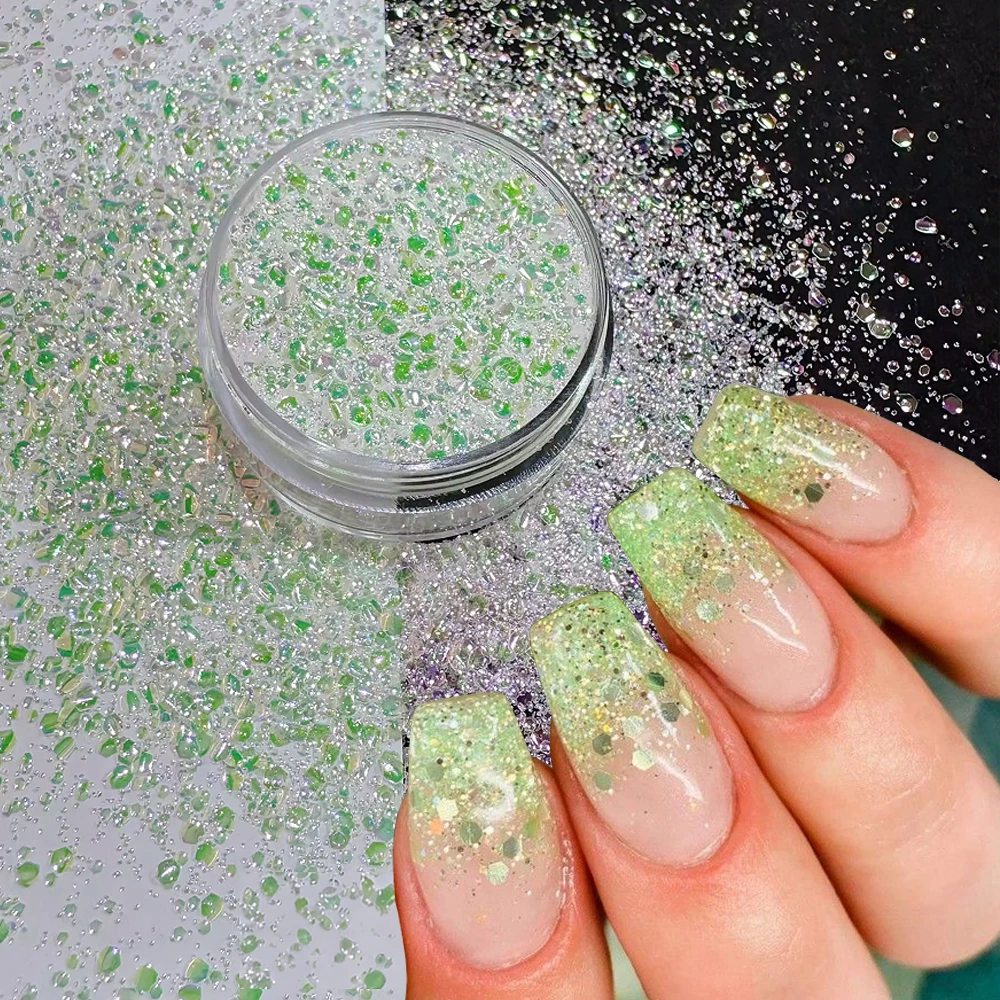 1 Bottle Mirror Glittering Yellow Nail Sequins Laser Shiny Irregular Sequins Manicure Decoration High-Sparkling Hexagon Glitter
1 Bottle Mirror Glittering Yellow Nail Sequins Laser Shiny Irregular Sequins Manicure Decoration High-Sparkling Hexagon Glitter