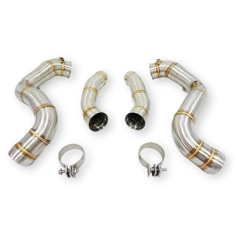 Custom Performance Exhaust Pipe Downpipes For Mercedes Benz 2015+ C63 W205 C63S AMG Down Pipe Cat C Class
Custom Performance Exhaust Pipe Downpipes For Mercedes Benz 2015+ C63 W205 C63S AMG Down Pipe Cat C Class