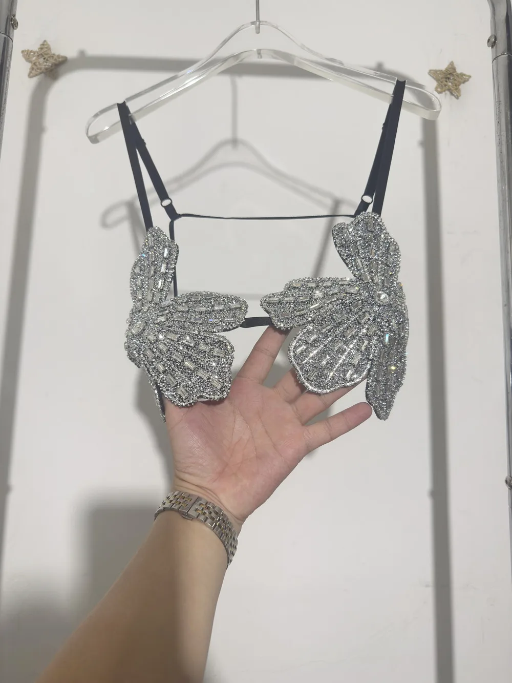 Flower Vest Sexy Women New Glamourous Rhinestone Bra Top Floral Diamond Embellished Bralette Streetwear Beachwear Tank top
Flower Vest Sexy Women New Glamourous Rhinestone Bra Top Floral Diamond Embellished Bralette Streetwear Beachwear Tank top