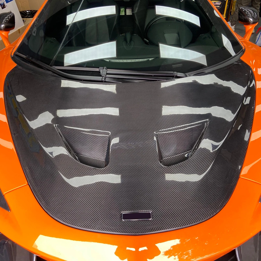 Dry Carbon Fiber Custom Car Hood Vents for McLaren 570GT 570S Coupe 2 Door 2017-2021
Dry Carbon Fiber Custom Car Hood Vents for McLaren 570GT 570S Coupe 2 Door 2017-2021