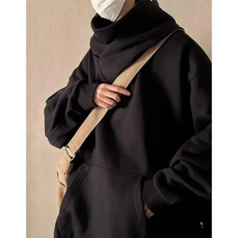 Trendy American Style High Street Fleece-lined Hooded Sweatshirt Loose Fit Casual Top For Men Women Couple Hooded Jacket Polo
Trendy American Style High Street Fleece-lined Hooded Sweatshirt Loose Fit Casual Top For Men Women Couple Hooded Jacket Polo