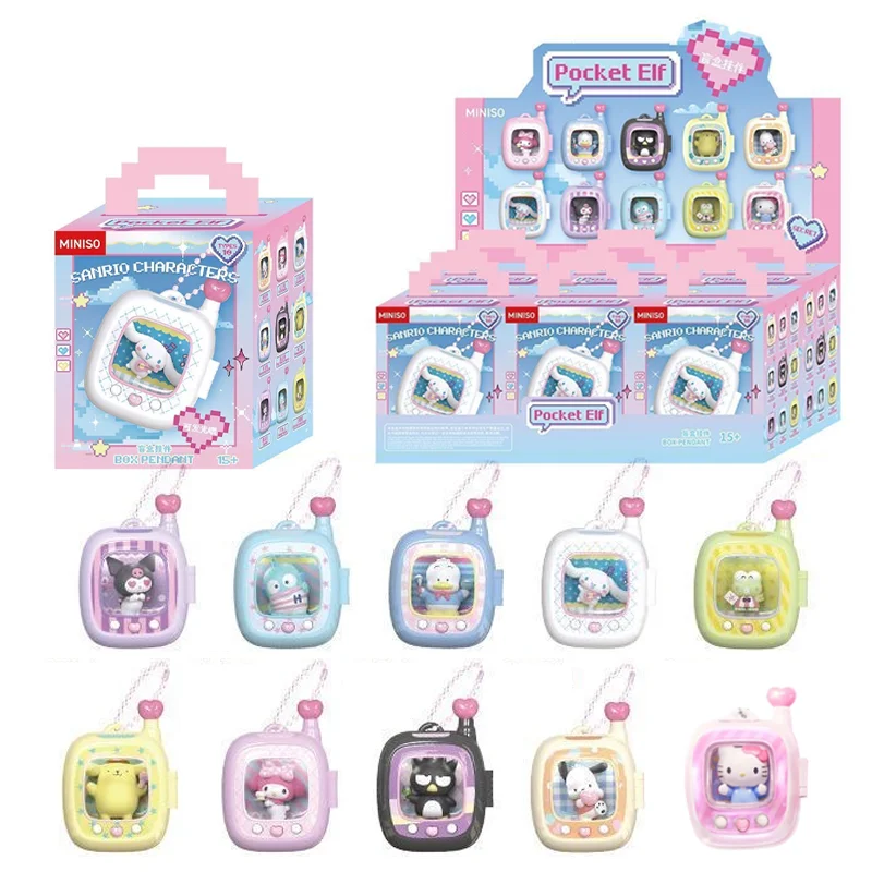 Official Genuine Blind Box Characters Pocket Elf Series Pendant Kuromi Cartoon Anime Figure Mystery Box Cute Girls Birthday Gift
Official Genuine Blind Box Characters Pocket Elf Series Pendant Kuromi Cartoon Anime Figure Mystery Box Cute Girls Birthday Gift