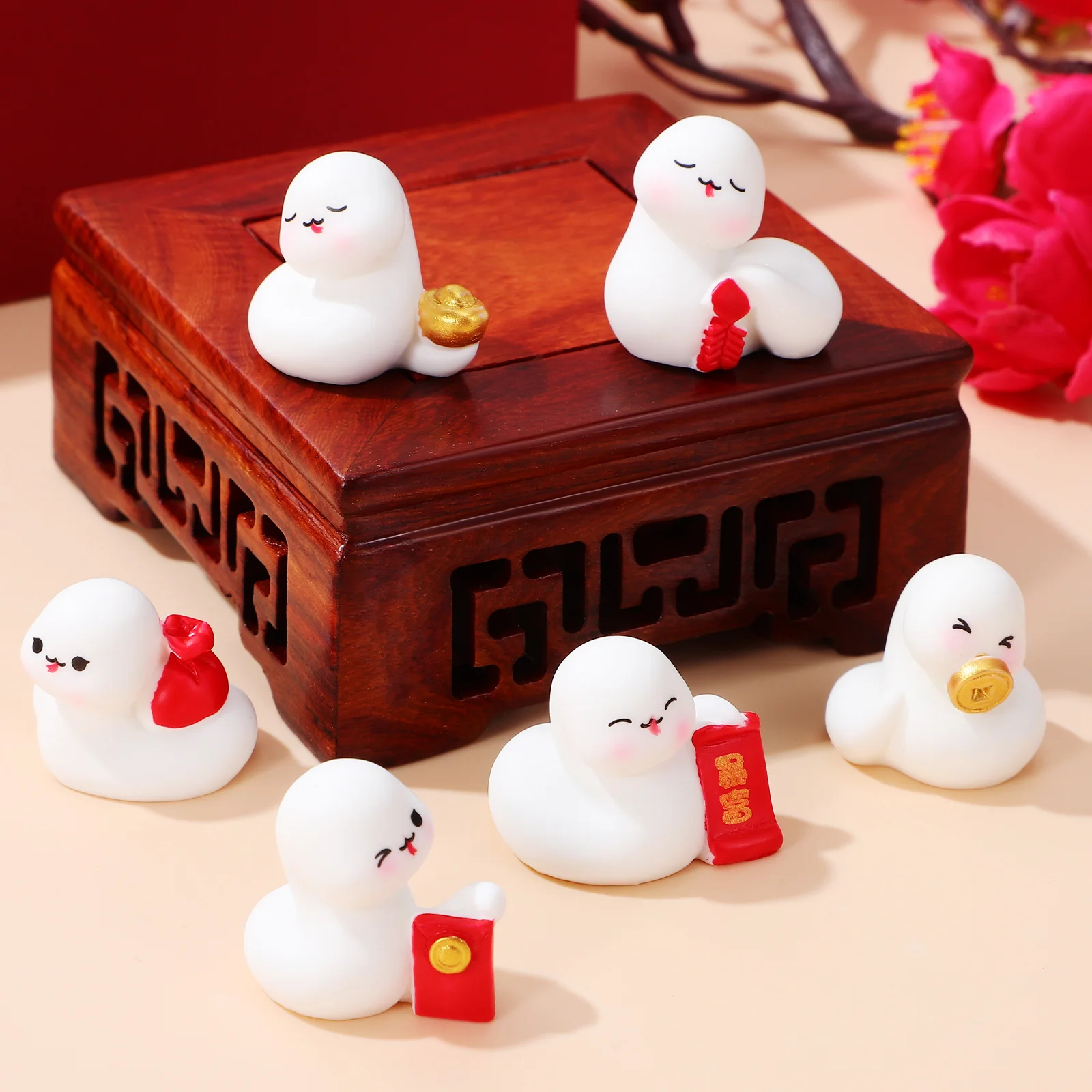 6 Pcs Resin Snake Figurines Cute Cartoon Decorations Desk Home Car Dashboard nament Mini Snake Decors Spring Festival Gift
6 Pcs Resin Snake Figurines Cute Cartoon Decorations Desk Home Car Dashboard nament Mini Snake Decors Spring Festival Gift