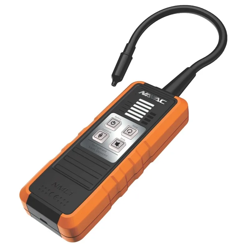 NAVAC NML1 Refrigerant Leak Detector | Semiconductor Sensor | Rechargeable Battery | CFC, HCFC, and HFC Refrigerants
NAVAC NML1 Refrigerant Leak Detector | Semiconductor Sensor | Rechargeable Battery | CFC, HCFC, and HFC Refrigerants