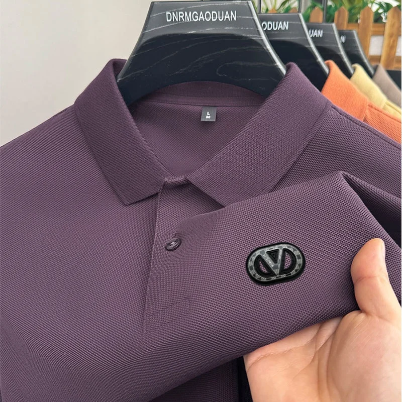 100% pure cotton summer casual shirt men short sleeve T-shirt fashionable new design badge polo shirt comfortable breathable top
100% pure cotton summer casual shirt men short sleeve T-shirt fashionable new design badge polo shirt comfortable breathable top