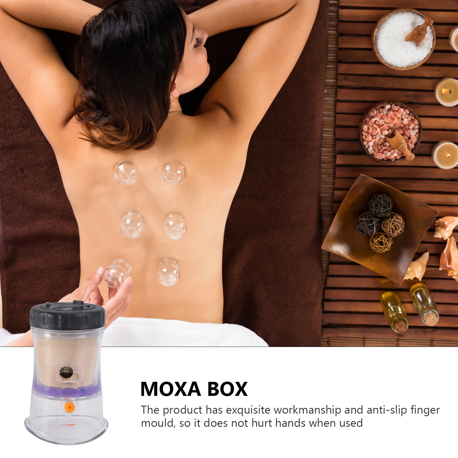 Moxibustion Cupping Set Moxa Box Burner Foot Massage Tool Portable Heat Therapy Vacuum Suction Anti Slip Resin Design Durable
Moxibustion Cupping Set Moxa Box Burner Foot Massage Tool Portable Heat Therapy Vacuum Suction Anti Slip Resin Design Durable