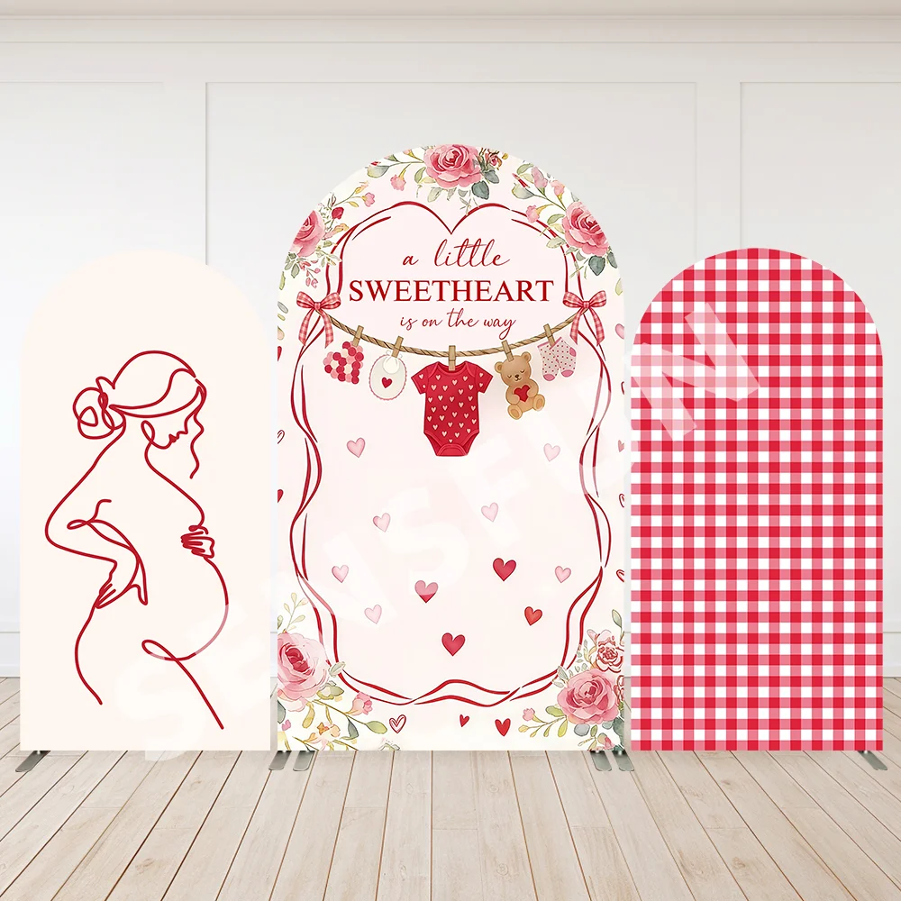 Red Grid theme Pregnant Baby Shower Arch Wall Panels Backdrop A Litte Sweetheart is on the way Birthday Party Chiara Covers
Red Grid theme Pregnant Baby Shower Arch Wall Panels Backdrop A Litte Sweetheart is on the way Birthday Party Chiara Covers