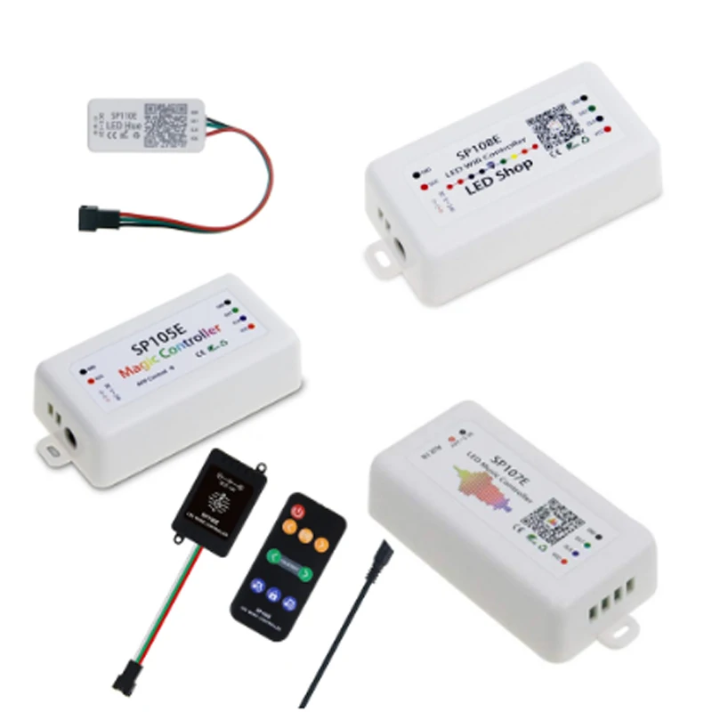 DC5V-24V LED IR Bluetooth WIFI Music RGBIC light color controller is suitable for WS2811 WS2812B WS2813 LED Strip LED module
DC5V-24V LED IR Bluetooth WIFI Music RGBIC light color controller is suitable for WS2811 WS2812B WS2813 LED Strip LED module