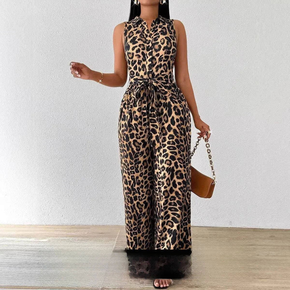 Sexy Sleeve Leopard Print Suit for Women Long Sleeve Autumn Winter Fashionable Trendy All-in-one Ensemble
Sexy Sleeve Leopard Print Suit for Women Long Sleeve Autumn Winter Fashionable Trendy All-in-one Ensemble