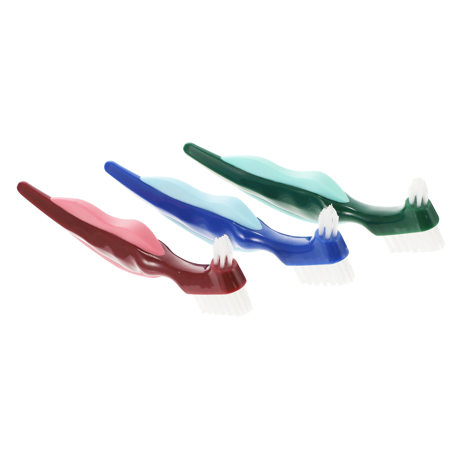 3pcs Toothbrush Denture Care Brush False Teeth Double Sided Cleaner Silk Bristles Thickened Handle Tongue Cleaning
3pcs Toothbrush Denture Care Brush False Teeth Double Sided Cleaner Silk Bristles Thickened Handle Tongue Cleaning