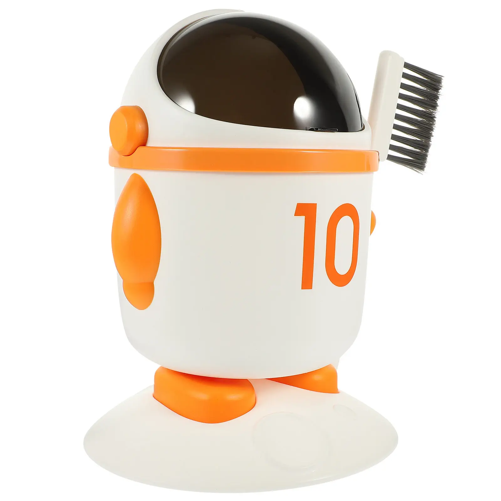 1Set Astronaut Shaped Mini Trash Can with Lid Desktop Bathroom Bedside Small Plastic Trash Bin PP Material Stylish Bright Color
1Set Astronaut Shaped Mini Trash Can with Lid Desktop Bathroom Bedside Small Plastic Trash Bin PP Material Stylish Bright Color