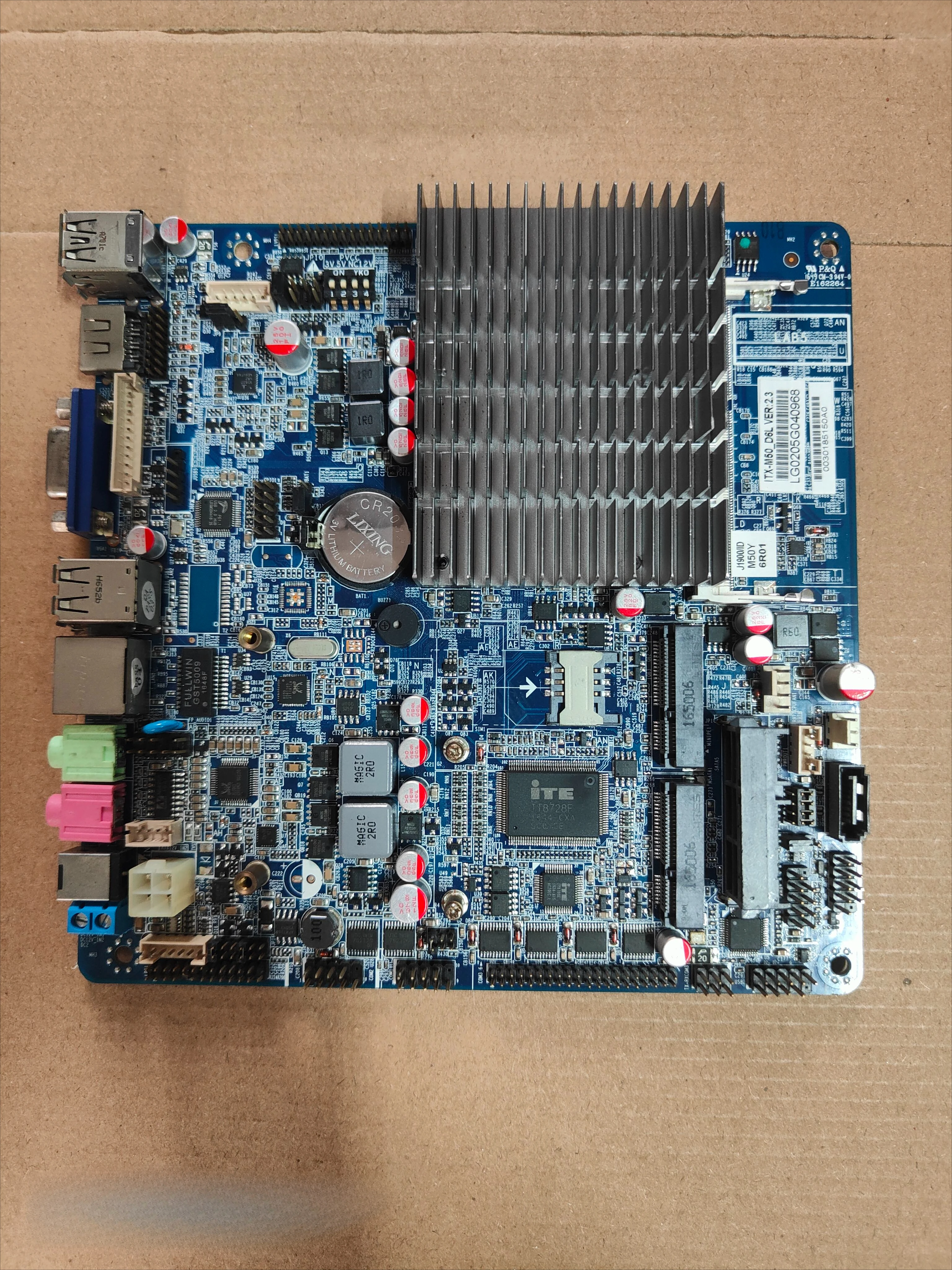 For Research Area Industrial Control ITX-M50_D6L Main Board ITX-M56 ITX-M40 Main Board J1900 Gigabit
For Research Area Industrial Control ITX-M50_D6L Main Board ITX-M56 ITX-M40 Main Board J1900 Gigabit
