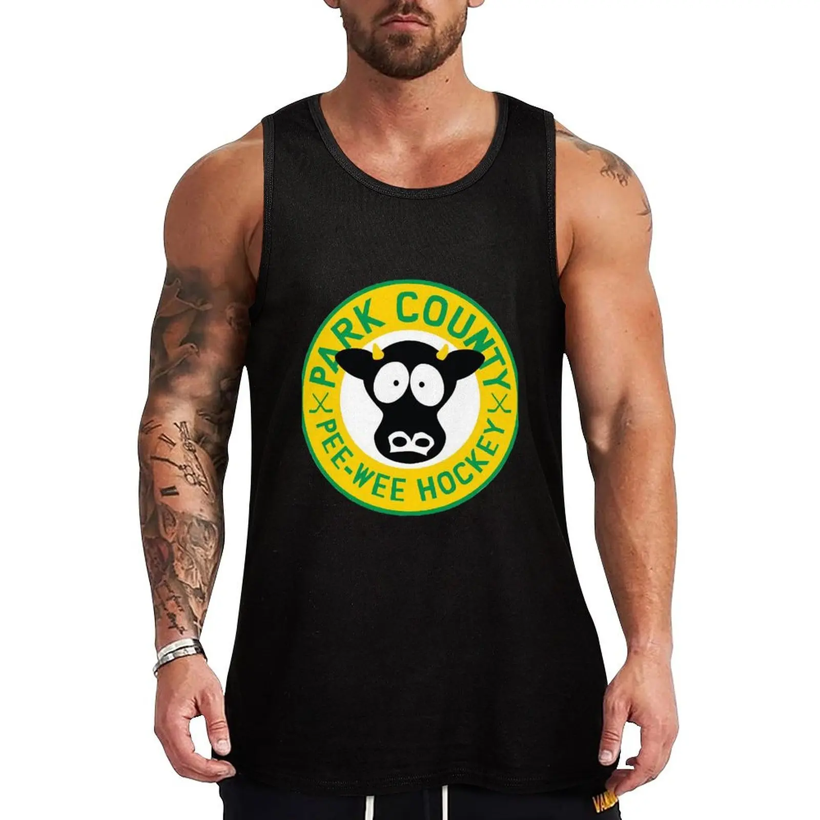 South Park Cows Pee Wee Hockey Tank Top Loose Casual Tank Top Soft Breathable Sleeveless Tee
South Park Cows Pee Wee Hockey Tank Top Loose Casual Tank Top Soft Breathable Sleeveless Tee