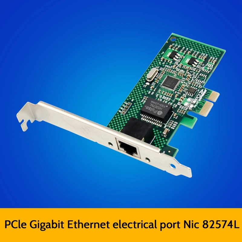 PCIE X1 82574L Gigabit Ethernet стандартная сетевая карта RJ45 сетевой адаптер 1000M один порт Ethernet NIC
PCIE X1 82574L Gigabit Ethernet стандартная сетевая карта RJ45 сетевой адаптер 1000M один порт Ethernet NIC