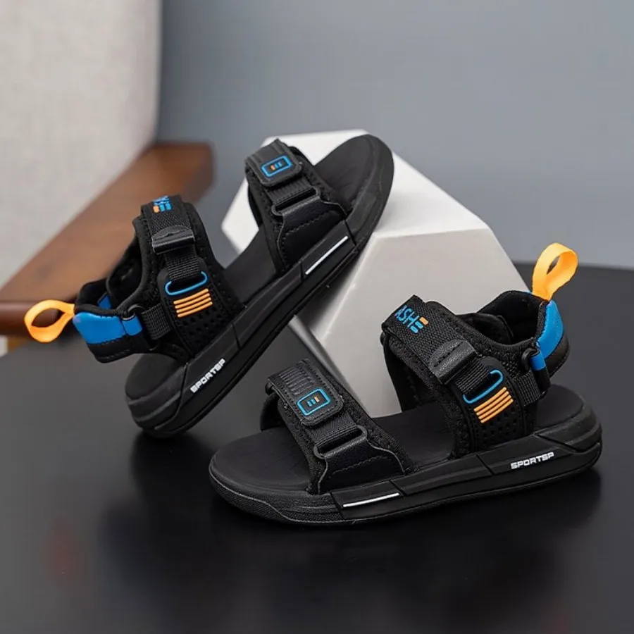 Boy's casual daily sports sandals, 2026 summer new trend beach sandals, anti-slip and durable, fashionable and simple design
Boy's casual daily sports sandals, 2026 summer new trend beach sandals, anti-slip and durable, fashionable and simple design