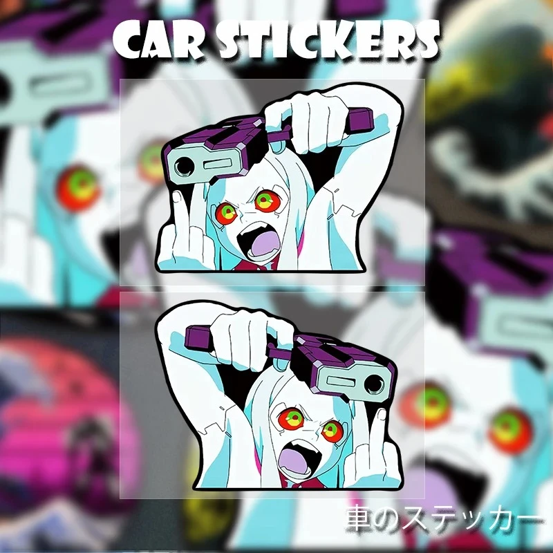 Anime Cyberpunk Stickers - Waterproof Reflective Decals for Cars/Motorcycles, Neon Edge Walker Motorcycle Car Graphics
Anime Cyberpunk Stickers - Waterproof Reflective Decals for Cars/Motorcycles, Neon Edge Walker Motorcycle Car Graphics