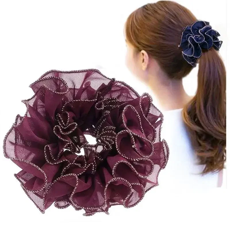 Large Hair Head Flower Hair Accessories for Women Flowers Headdress Hair Tie Hair Band Korea Coleteros Niña Scrunchie Tiaras
Large Hair Head Flower Hair Accessories for Women Flowers Headdress Hair Tie Hair Band Korea Coleteros Niña Scrunchie Tiaras