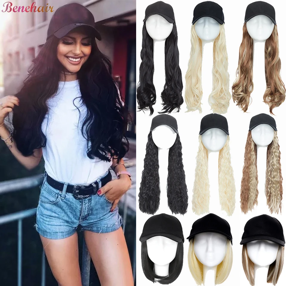 Benehair Synthetic Fluffy Natural Wavy Hair Wigs Cap Straight Baseball Wig Bob Wig Kinky Curly Adjustable Hat Wig Cap With Hair
Benehair Synthetic Fluffy Natural Wavy Hair Wigs Cap Straight Baseball Wig Bob Wig Kinky Curly Adjustable Hat Wig Cap With Hair