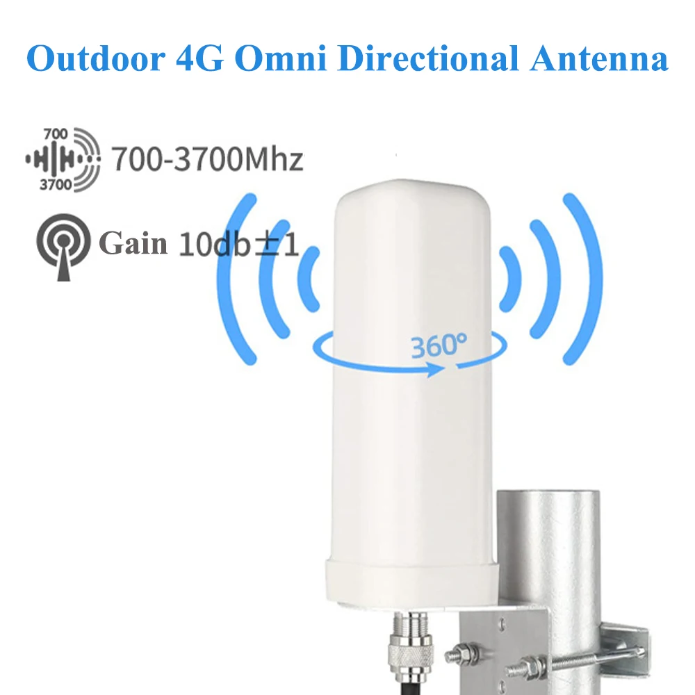 High Gain 10dBi 2G 3G 4G 5g 698-3700mhz Mobile Phone Signal Antenna External Cellphone Omni directional Antenna
High Gain 10dBi 2G 3G 4G 5g 698-3700mhz Mobile Phone Signal Antenna External Cellphone Omni directional Antenna