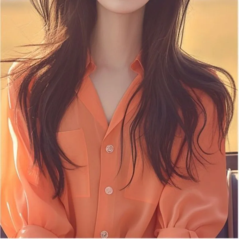Spring And Summer New Office Lady Turn-Down Collar Puff Half Sleeve Women's Wear High Quality Single Breasted Shirt
Spring And Summer New Office Lady Turn-Down Collar Puff Half Sleeve Women's Wear High Quality Single Breasted Shirt