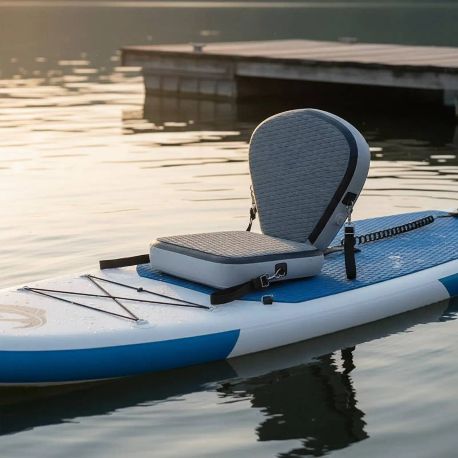Stand-up Paddleboard Fishing Seat Adjustable Straps Inflatable Paddleboard Seat Detachable Kayak Backrest Water Resistant
Stand-up Paddleboard Fishing Seat Adjustable Straps Inflatable Paddleboard Seat Detachable Kayak Backrest Water Resistant