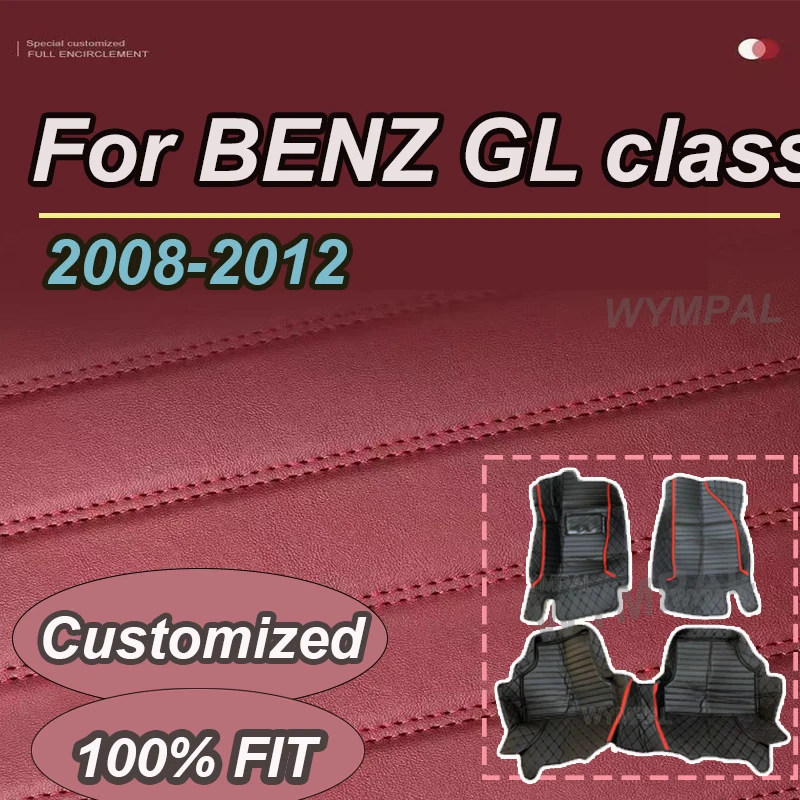 LUXURY Car floor mats for BENZ GL class X164 7-seat 2008 2009 2010 -2012 Custom auto foot Pads automobile carpet cover interior
LUXURY Car floor mats for BENZ GL class X164 7-seat 2008 2009 2010 -2012 Custom auto foot Pads automobile carpet cover interior