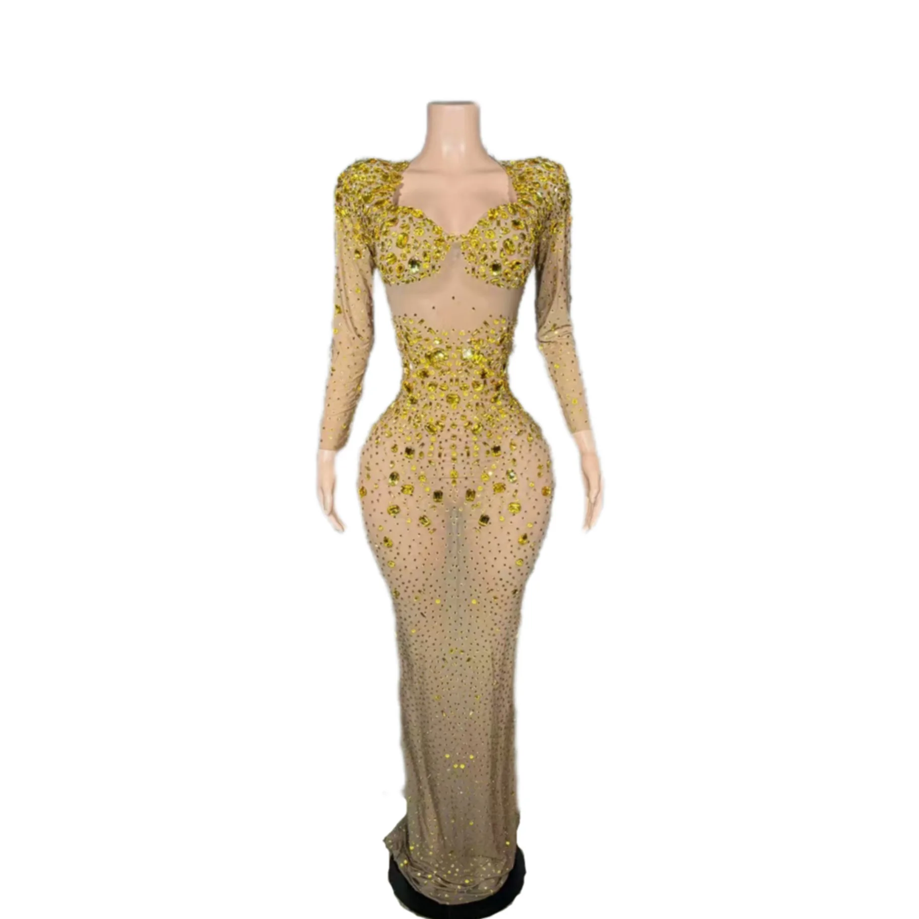 Sexy Costume Women's Cross-Border Full Dress Banquet Party Birthday Wedding Host Model Performance Wear
Sexy Costume Women's Cross-Border Full Dress Banquet Party Birthday Wedding Host Model Performance Wear
