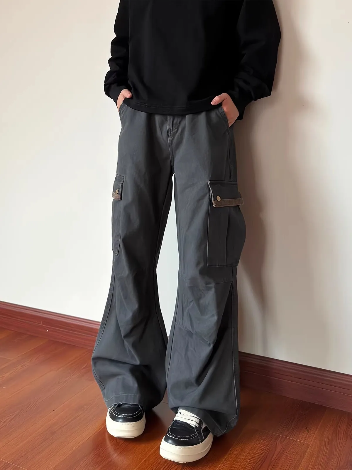 American High Street Retro Corduroy Patchwork Straight Work Pants Loose Fit Men's Pants Casual Long Trousers Trendy K724
American High Street Retro Corduroy Patchwork Straight Work Pants Loose Fit Men's Pants Casual Long Trousers Trendy K724